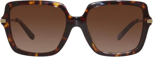 Vista 2 de Tory Burch TY7162U - Lentes de sol para mujer, color tortuga oscuramarrón degradado, 54, Dark Tortoise