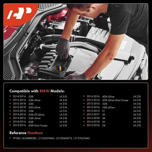 Vista 2 de A-Premium Bujías de Iridio y Platino Compatibles con BMW 320i, 320i xDrive, 328i, 328i GT xDrive, 328i xDrive, X5, 528i, 528i xDrive, X3, 428i, 428i