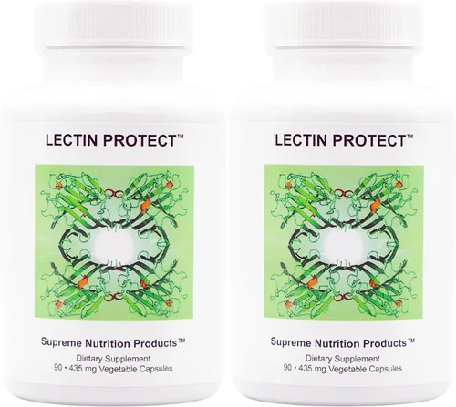 Vista 5 de Supreme Nutrition Lectin Protect, 90 cápsulas vegetarianas combinadas de hierbas puras