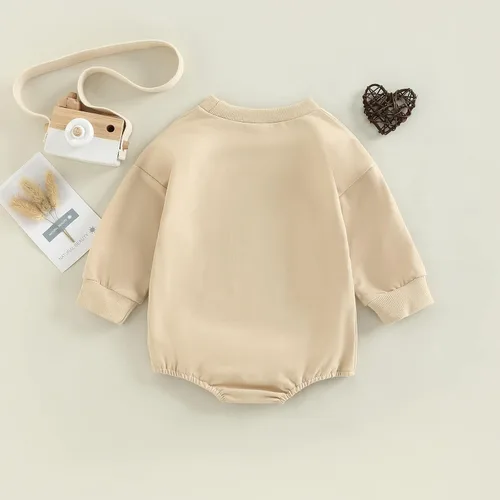 Vista 20 de Sudadera de calabaza para bebé, niña, niño, Halloween, sudadera de gran tamaño, mameluco de burbujas, suéter