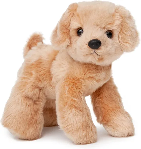 Vista 8 de Jolitee Golden Retriever - Peluche de perro bronceado, suave y abrazable para perro, 6.5 x 7 pulgadas