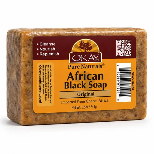 Vista 9 de OKAY JABÓN ORIGINAL NEGRO AFRICANO 5.5oz / 142gr