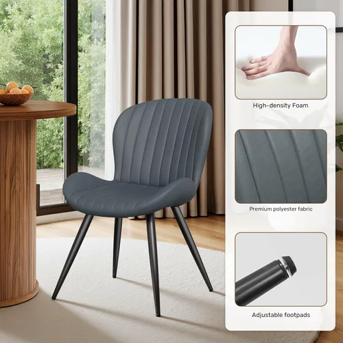 Vista 54 de Miereirl Moderno juego de comedor de 5 piezas para mesa redonda de madera de 4,31.5 pulgadas con estante de almacenamiento semiabierto y puerta