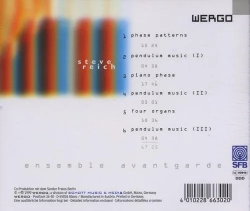 Vista 2 de Phase Patterns Pendulum Music Piano Phase