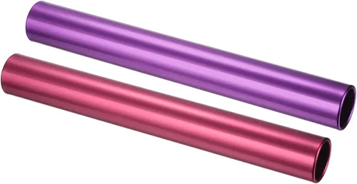 Vista 10 de PATIKIL Juego de bastones de pista de relé, paquete de tubo de aleación de aluminio, palo de carreras para atletismo al aire libre, herramienta