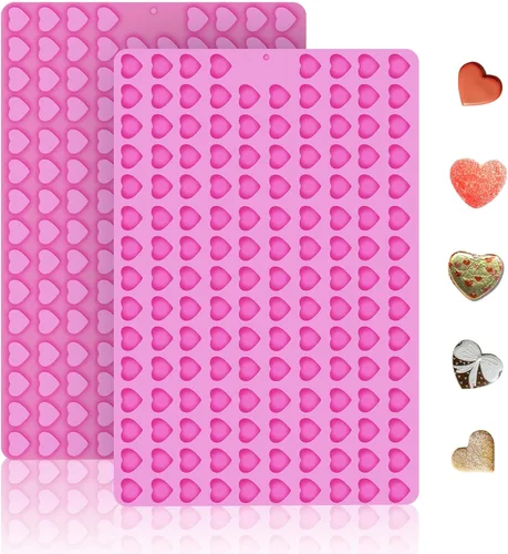 Vista 17 de 2 moldes de silicona, moldes de golosinas para perros, para hornear, moldes antiadherentes para huesos de perro para chocolate, dulces, pudín