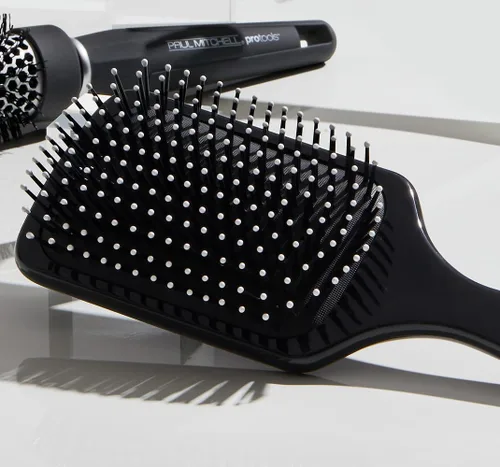 Vista 3 de Paul Mitchell Pro Tools 427 - Cepillo de paleta para secado con soplado + alisado de cabello largo o grueso