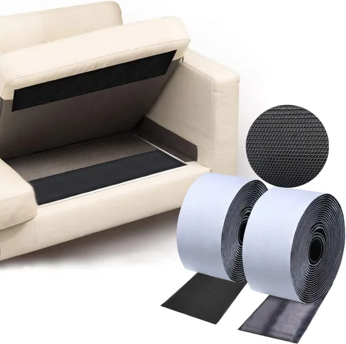 Vista 10 de STAY GENT Tiras con cinta autoadhesiva de gancho y bucle, cierre de tela de nailon para cojines de sofá, pedal de guitarra, gestión de cables