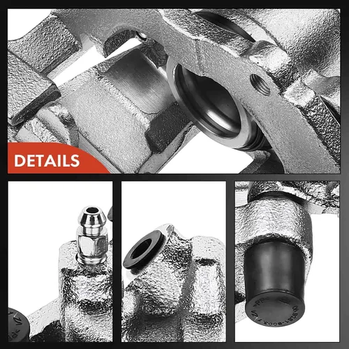 Vista 7 de A-Premium Conjunto de pinza de freno de disco con soporte compatible con modelos Mazda - 3 2008-2013, 3 Sport 2010-2013, 5 2008-2010/2012-2015, L4
