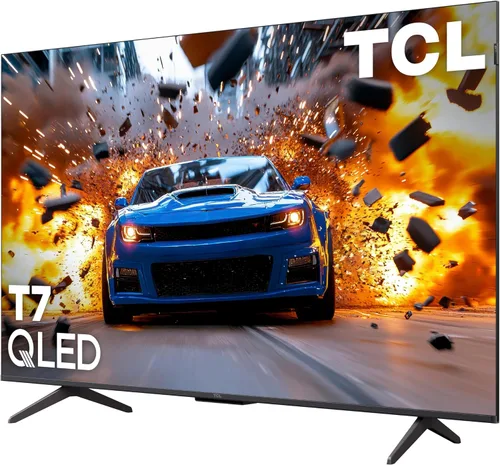 Vista 14 de TCL 55 Pulgadas Clase Serie T7 4K QLED HDR 55T7, Modelo 2025 Smart Google TV de 120HZ Frecuencia de Actualización, Alta Brillo, Dolby Atmos