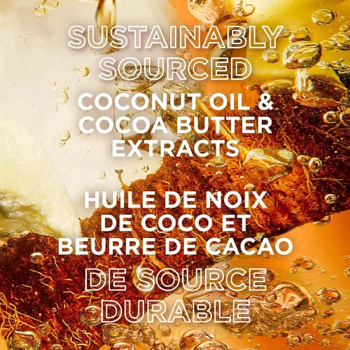 Vista 4 de Garnier Champú y Acondicionador para el Cuidado del Cabello Whole Blendes Suavizante con extracto de aceite de coco y mantequilla de cacao , Aceite
