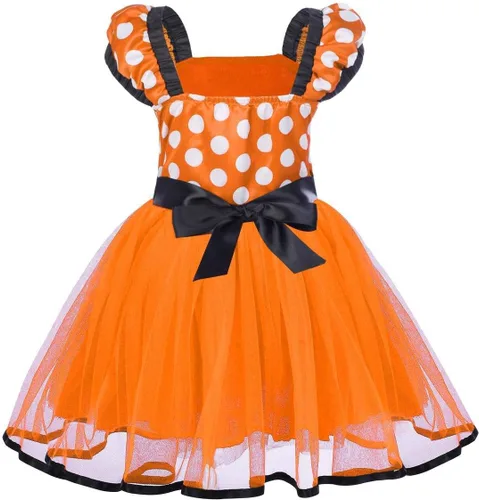 Vista 21 de IWEMEK - Maillot de ballet con diadema para niña con lunares, disfraz con diadema, leotardo