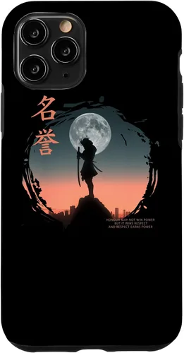 Vista 29 de Futuristic Ghost Samurai in Japanese Retro Cyberpunk Warrior Case for iPhone 17