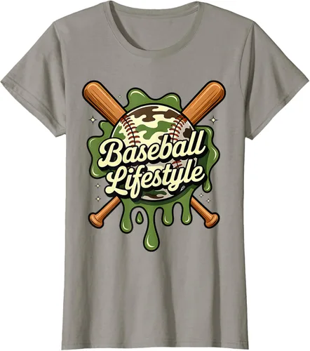 Vista 54 de Baseball Life Style 101 Apparel Youth Drip Baseball Boys Kid Camiseta