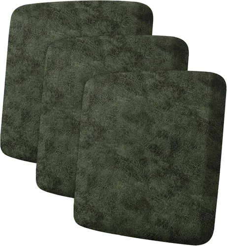Vista 118 de ANARACHON Fundas de cojín de sofá con aspecto de cuero, juego de fundas de asiento de sofá, protector de muebles para sillón seccional, sofá biplaza