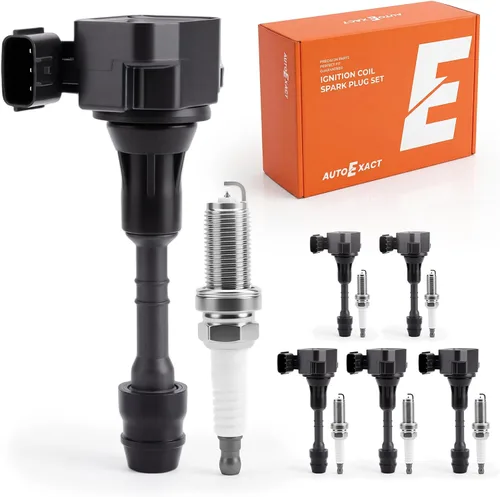 Vista 18 de Paquete de bobinas de encendido UF602 Iridium Spark Plug Set Fit para Honda