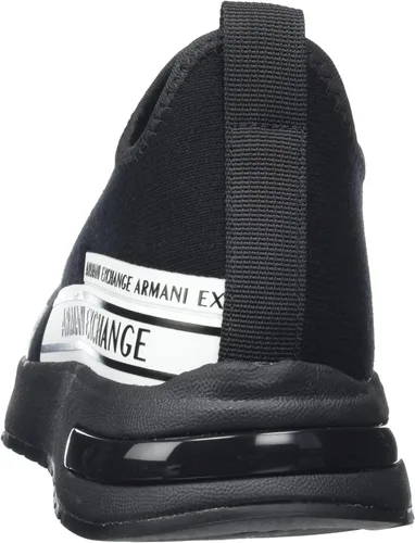 Vista 3 de AX ARMANI EXCHANGE Tenis bajos con logotipo para hombre