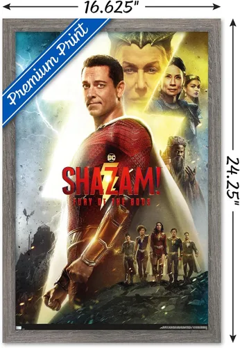 Vista 3 de Trends International DC Comics Movie Shazam! Fury of the Gods - Póster de pared de una hoja