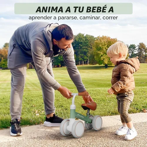 Vista 5 de Phobby Baby Balance Bike Ride Toy para 1 2 años de edad, asiento ajustable