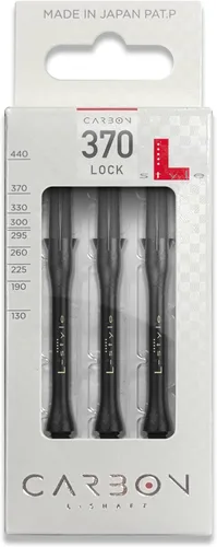 Vista 5 de L-style L-Shaft Carbon Locked Dart Shafts – Lightweight Carbon Shafts for Soft Tip & Steel Tip Darts – Set of 3