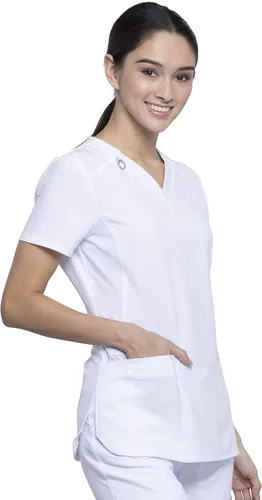 Vista 6 de CHEROKEE Infinity - Camiseta ropa quirúrgica con cuello V.