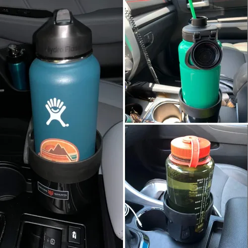 Vista 8 de SEVEN SPARTA Paquete de 2 soportes expansores de portavasos para automóvil, base ajustable, compatible con Yeti de 20/26/30 onzas, Hydro Flasks