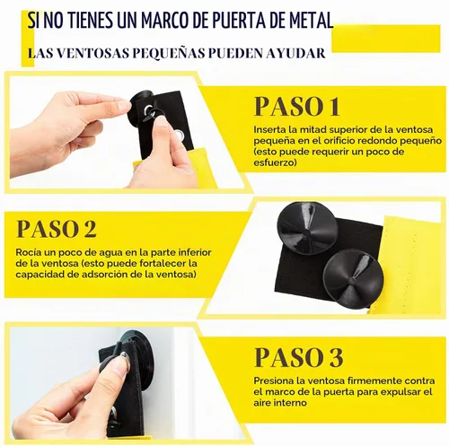 Vista 5 de Barydat Letrero de nailon con extremos magnéticos, letrero de nailon para limpieza en progreso, con ventosa, 2 unidades, con ventosa, para puerta
