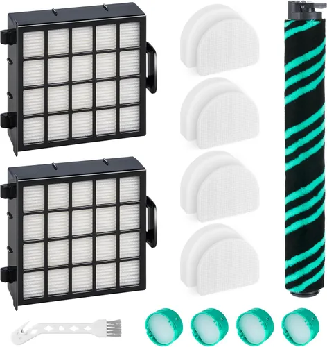 Vista 8 de Leemone AZ2002 - Accesorios de repuesto para aspiradora vertical Shark AZ2002 AZ2000 AZ2000 AZ2000W Vertex DuoClean PowerFin, 2 filtros postmotores