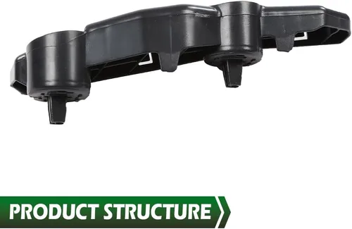 Vista 6 de GRAND ORANGE Soportes de parachoques delantero compatibles con Nissan Sentra Sedan 2013-2015 NI1033107 NI1032107 lado izquierdo y derecho 1 par