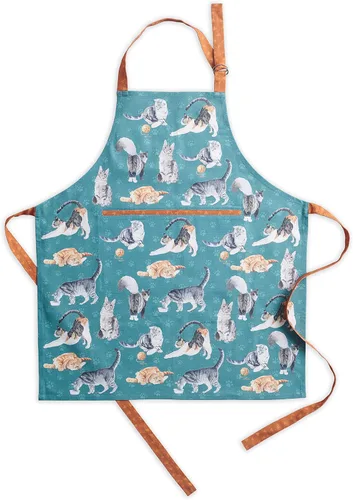 Vista 478 de Maison d' Hermine Delantales para mujer con bolsillo, 100% algodón (27.50 x 31.50 pulgadas)