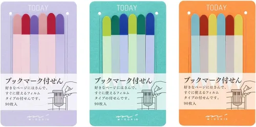 Vista 4 de Midori Film Slim Type Note/Índice Azul (11259006)
