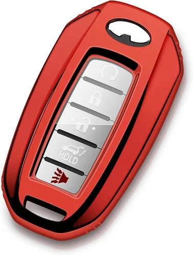 Vista 8 de Funda protectora para llavero de automóvil compatible con Infiniti