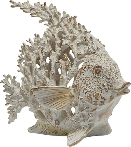 Vista 11 de VVGIFTS Decoración del Océano Tortuga Marina Arrecife de Coral Escultura para Hogar Oficina Decoración de Playa Costal para Mesa Estanteria