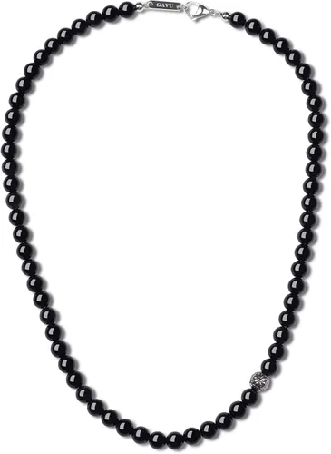 Vista 16 de GAVU Collar de cuentas de gemas semipreciosas de 8mm para hombres, collares de cristal curativos para hombres ojo de tigre rojo