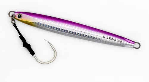 Vista 35 de BLUEWING Señuelos de pesca para agua salada de paso lento, plantillas verticales de 2.82 oz-35.27 oz cebo de hundimiento de peces con gancho de Big