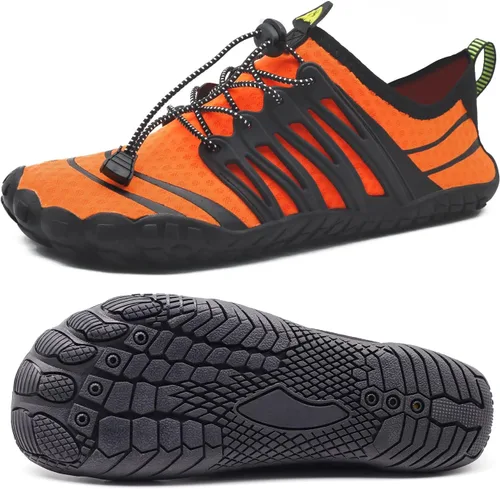 Vista 2 de Zapatos de agua para hombres y mujeres, secado rápido, natación, playa, senderismo, aqua, descalzo, deportes al aire libre, zapatos atléticos