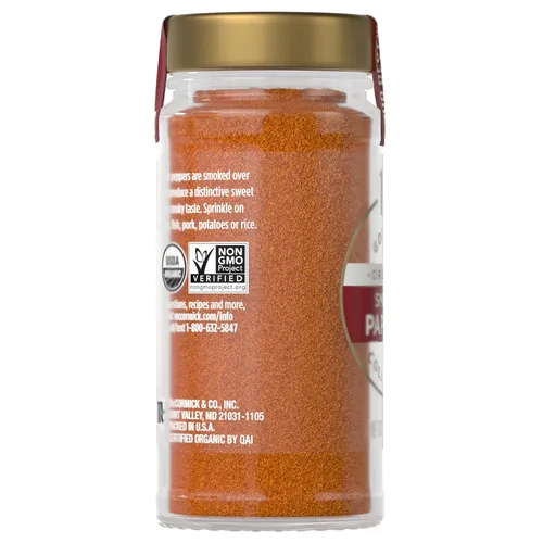 Vista 14 de McCormick Gourmet Pimentón ahumado orgánico, 1.62 onzas