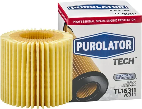 Vista 6 de Purolator L16311 Filtro de aceite de cartucho de protección de motor premium compatible con Toyota Corolla 2009-2017, Toyota Prius 2010-2018, Toyota