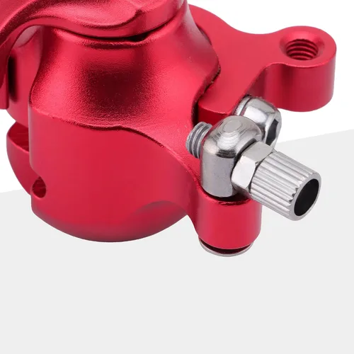 Vista 4 de GOOFIT Pinza de freno delantera y trasera roja para MBX10 MBX11 Pocket Moto Pinza de freno de disco trasera Mini Bike 47cc 49cc Pocket Bike Goped