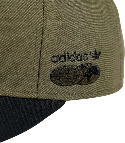 Vista 3 de adidas Originals Sombrero de ajuste ajustable estructurado moderno para hombre