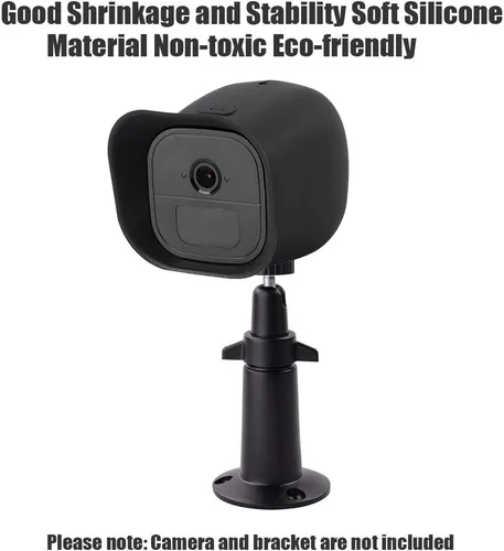 Vista 4 de Fundas protectoras para Arlo Go by HOLACA - Juego de 2 fundas de silicona para Arlo Go Mobile HD Wireless Free Camera Arlo Go Smart Security