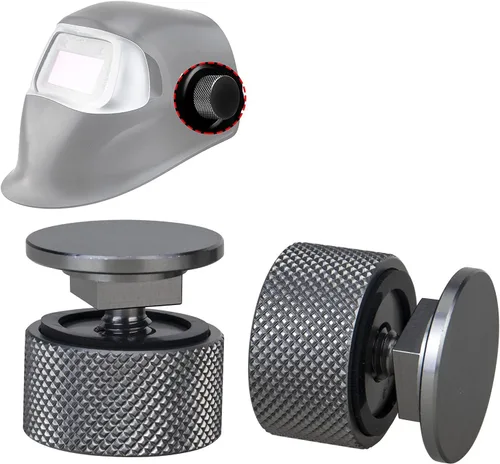 Vista 5 de 3mirrors Sujetadores de Casco para Capucha de Soldadura (Pipeliner) Gris, Piezas de Repuesto para Casco, Accesorios, Tornillos, Capucha Abatible