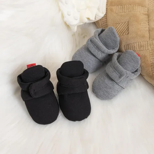 Vista 97 de Sawimlgy - Botines de algodón antideslizantes para recién nacido, con agarre, para cuna o para el invierno