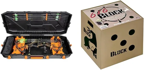 Vista 9 de Flambeau Outdoors Formula Bow Case - Cuenta con sistema de seguridad de arco sin espuma A.B.S. Componentes de precisión crítica de flotación libre
