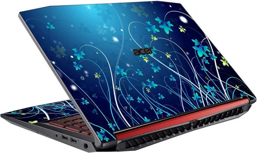 Vista 14 de LidStyles - Kit de vinilo de protección para Acer Nitro 5 AN515-51 (MTS negro)