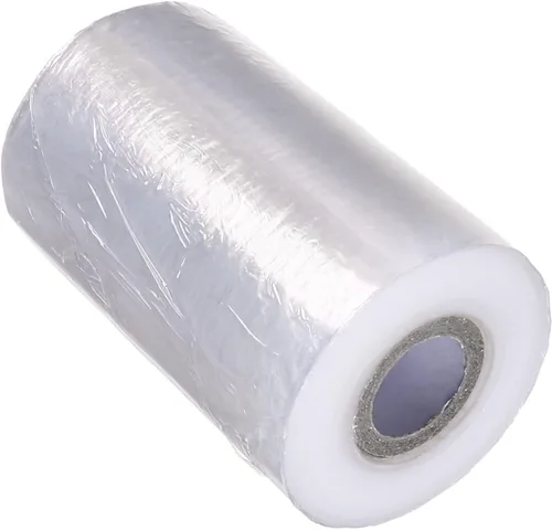Vista 2 de Othmro Película elástica de 3.9 in x 656.2 ft, película elástica de plástico duradero, rollo de envoltura retráctil resistente para mudanzas