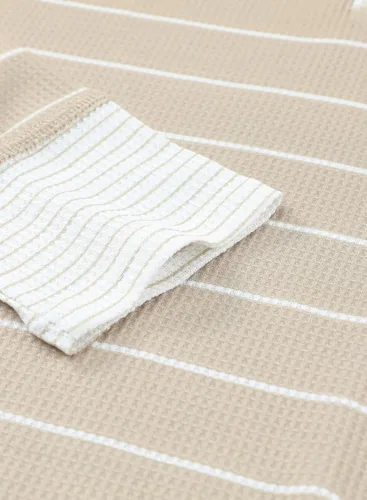 Vista 7 de EVALESS Camisetas de manga larga para mujer, a rayas, con botones, ajuste holgado, sexy, Henley