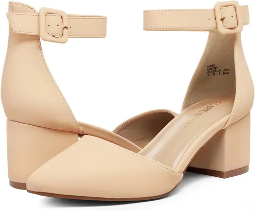 Vista 3 de DREAM PAIRS Zapatos de tacón bajo para mujer