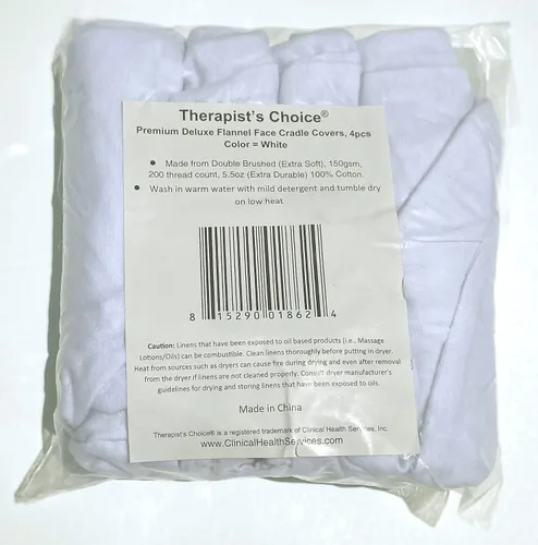 Vista 13 de Therapist's Choice® Juego de sábanas de franela de alta calidad de 3 piezas, para mesas de masaje, incluye sábana encimera, sábana bajera y funda