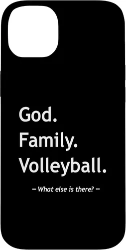 Vista 15 de Christian Faith Christianity God Family Volleyball Case for iPhone 17
